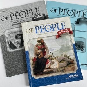 Abeka Of People Literature book set